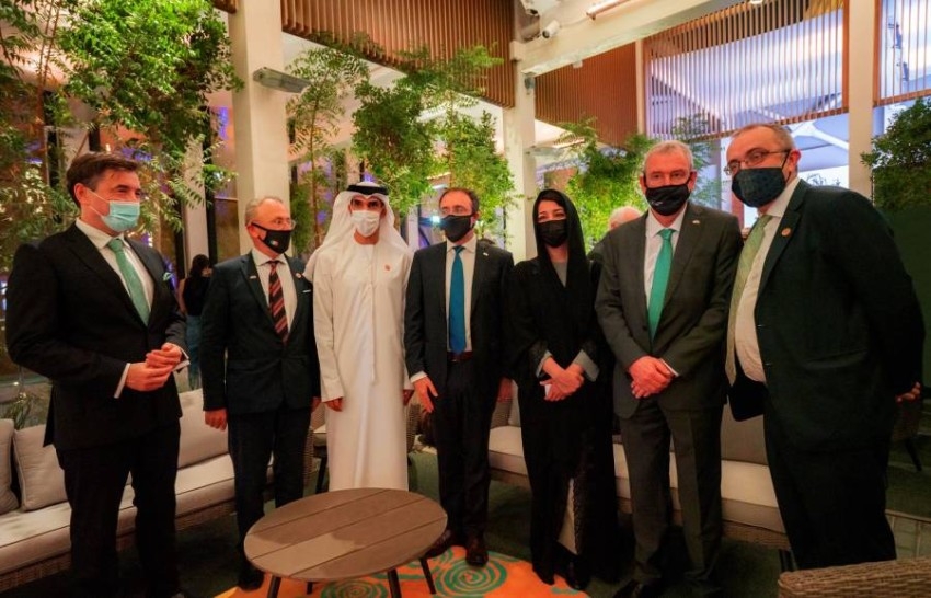 ريم الهاشمي تفتتح رسمياً الجناح الأيرلندي في إكسبو 2020 دبي