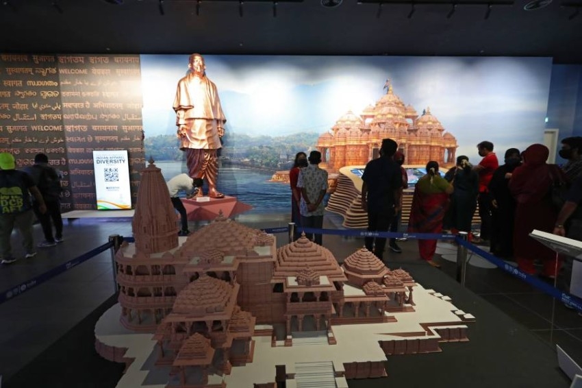 حضارة وفن ويوغا بالجناح الهندي المشارك ب"إكسبو 2020 دبي"