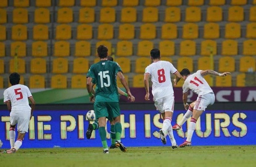 منتخب الإمارات يتعثر مجدداً بالتعادل أمام العراق في تصفيات مونديال 2022