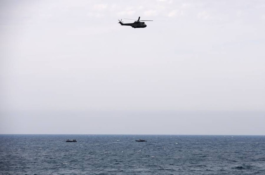 الجيش اللبناني يشارك في عمليات البحث عن مفقودي طائرة سقطت في البحر