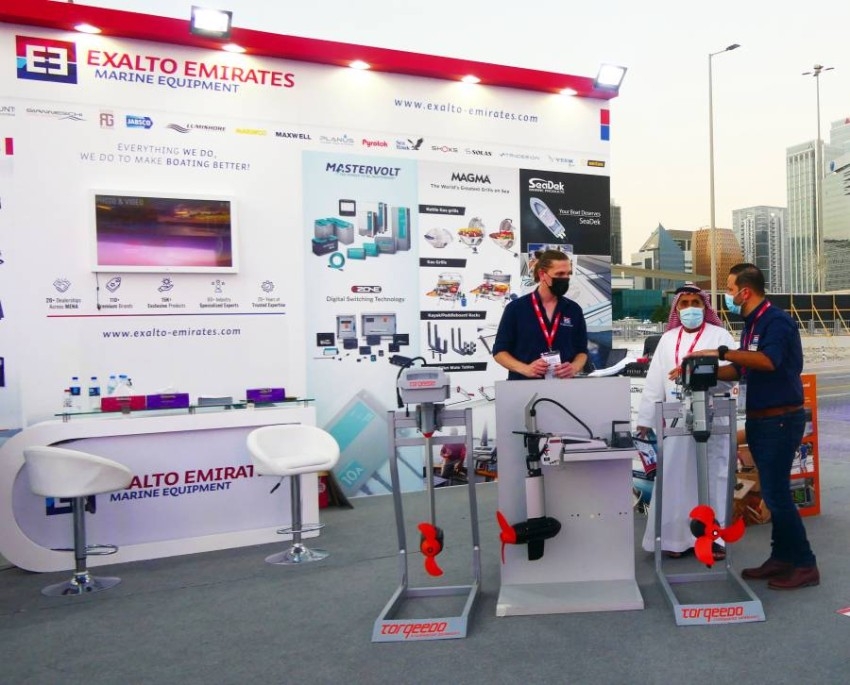 «إكسالتو الإمارات» تستعرض منتجاتها البحرية في أبوظبي الدولي للقوارب