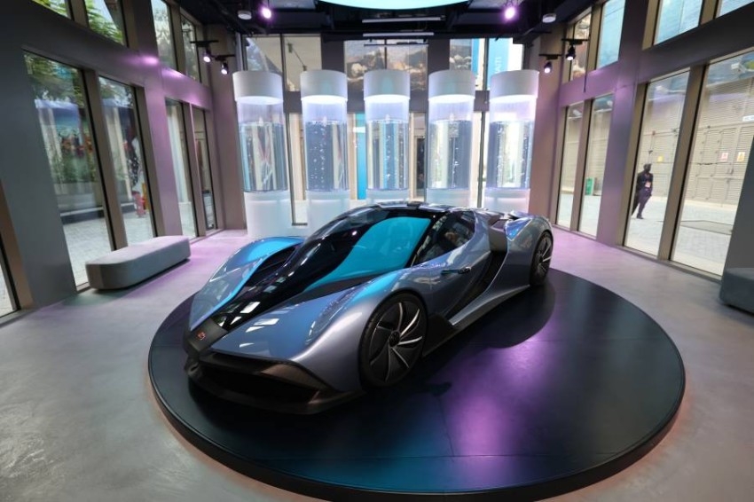 سيارات ومركبات بجناح سلوفاكيا المشارك في إكسبو 2020 دبي