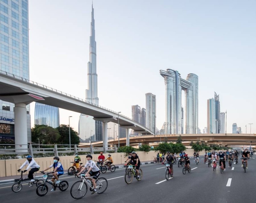 «تحدّي دبي للدراجات الهوائية» ينطلق 5 نوفمبر المقبل بين أشهر معالم شارع الشيخ زايد