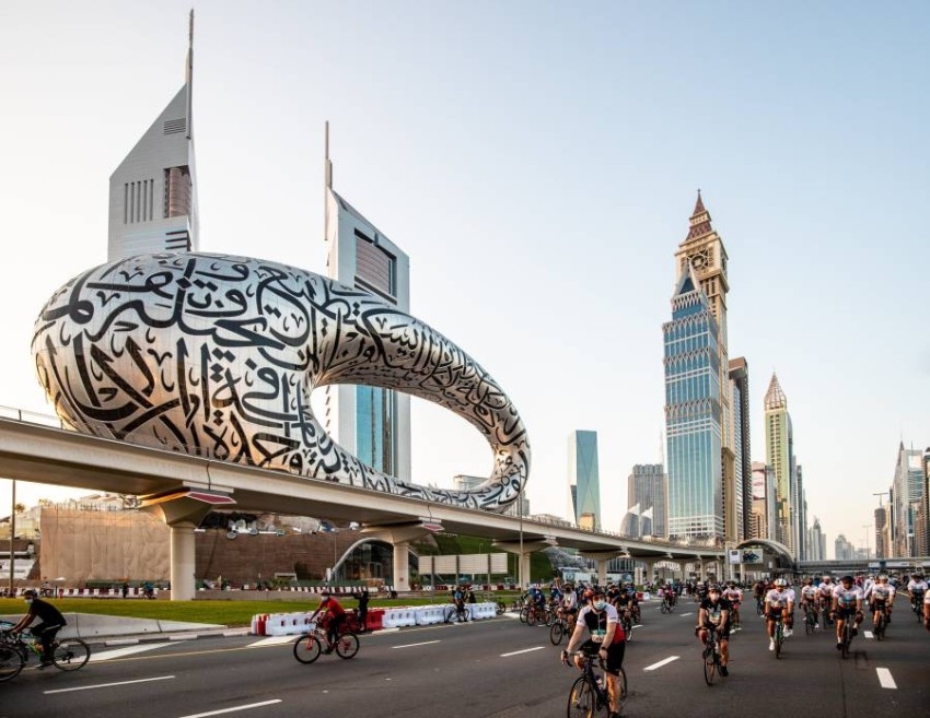 «تحدّي دبي للدراجات الهوائية» ينطلق 5 نوفمبر المقبل بين أشهر معالم شارع الشيخ زايد