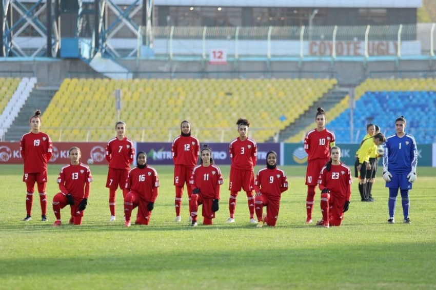 منتخب الإمارات للسيدات يواجه لبنان في التصفيات الآسيوية