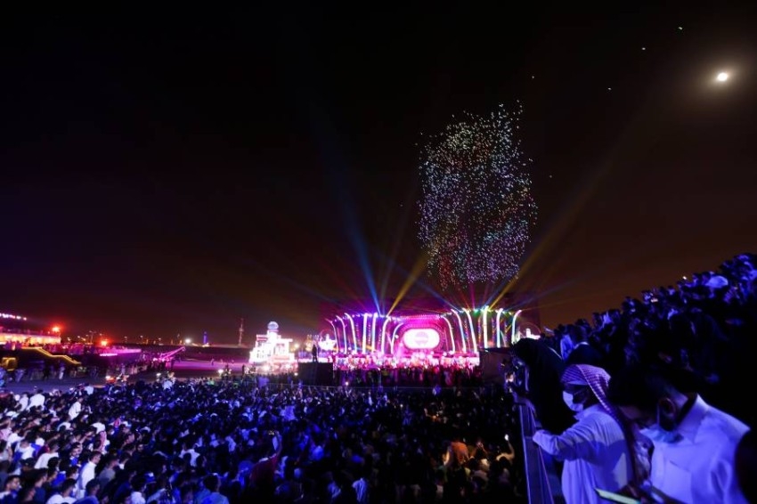 عروض واحتفال بمناسبة انطلاق "موسم الرياض" بالسعودية