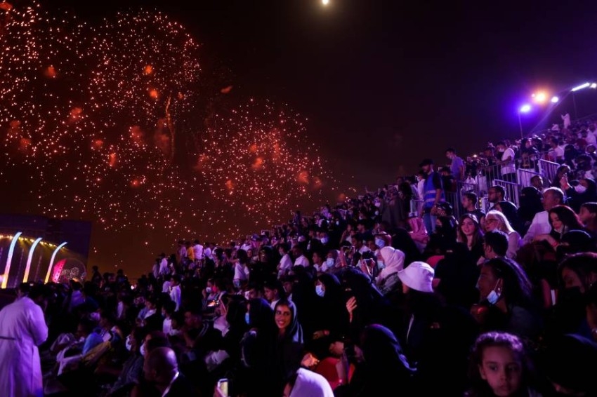 عروض واحتفال بمناسبة انطلاق "موسم الرياض" بالسعودية