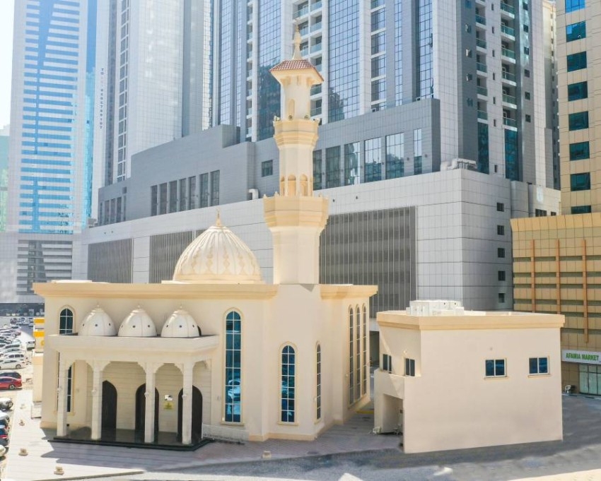 افتتاح مسجد السماحة بالخان في الشارقة