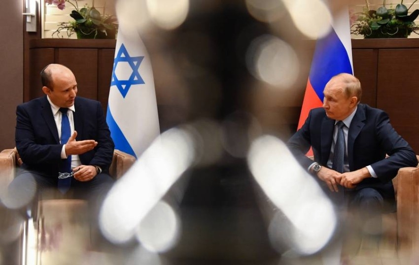 بوتين يستضيف رئيس الوزراء الإسرائيلي نفتالي بينيت