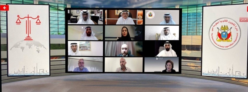 «قانونية دبي» تناقش استثمار الفرص في العمل القانوني بعد الجائحة