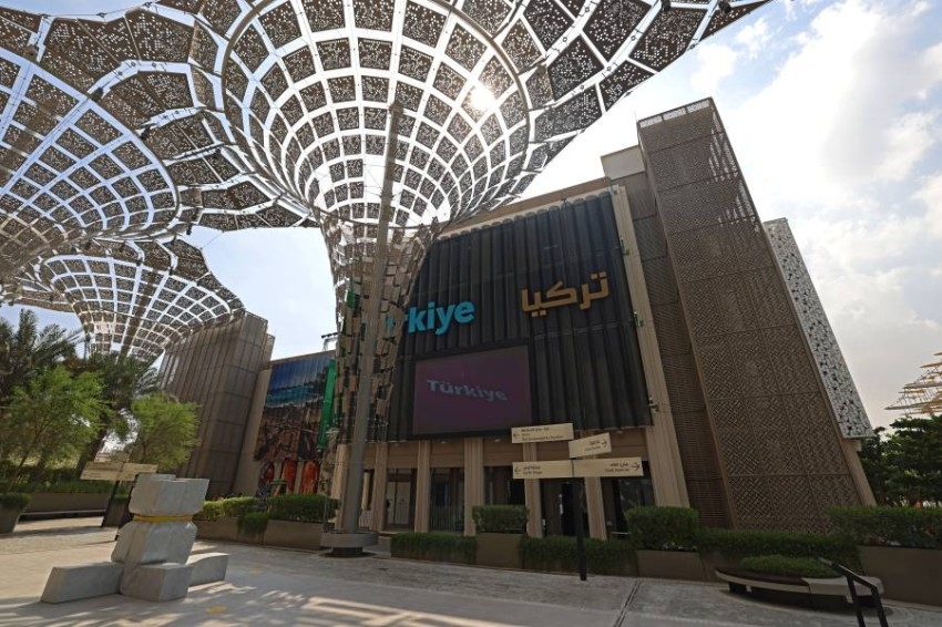 مسابح وصناعات خزفية بالجناح التركي في إكسبو 2020 دبي