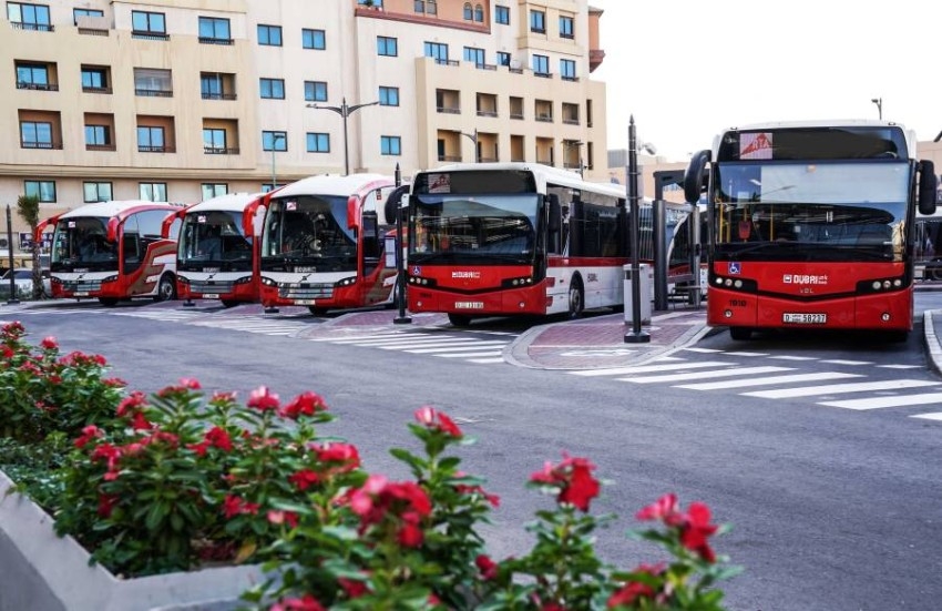 استئناف خطوط حافلات القرية العالمية وخط حديقة دبي المعجزة