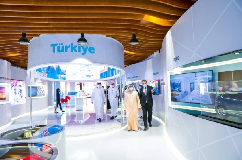 محمد بن راشد يزور الجناح التركي في «إكسبو 2020 دبي»