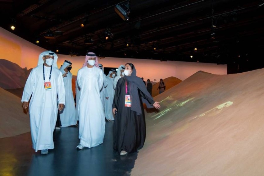 عمار النعيمي يزور جناحَي الإمارات والسعودية في «إكسبو 2020»