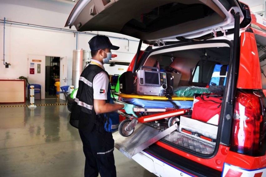 خدمات استثنائية يقدمها إسعاف دبي في إكسبو 2020