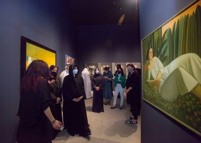 لطيفة بنت محمد: «عندما تتحدث الصور» سرد ملهم لتاريخ الفن المعاصر والحديث