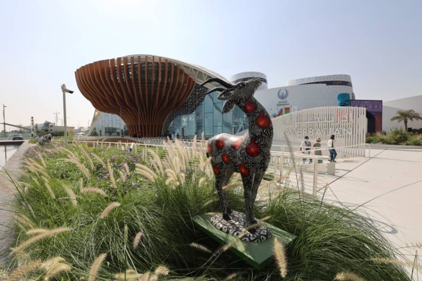جناح أذربيجان مستوحى من الطبيعة في إكسبو 2020 دبي