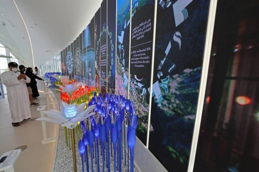 جناح أذربيجان مستوحى من الطبيعة في إكسبو 2020 دبي