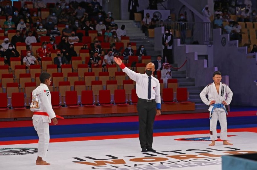 جانب من بطولة العالم للجوجيتسو النسخة 26 في أبوظبي