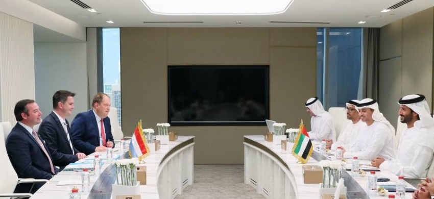 الإمارات ولوكسمبورغ تبحثان تعزيز التعاون الاقتصادي