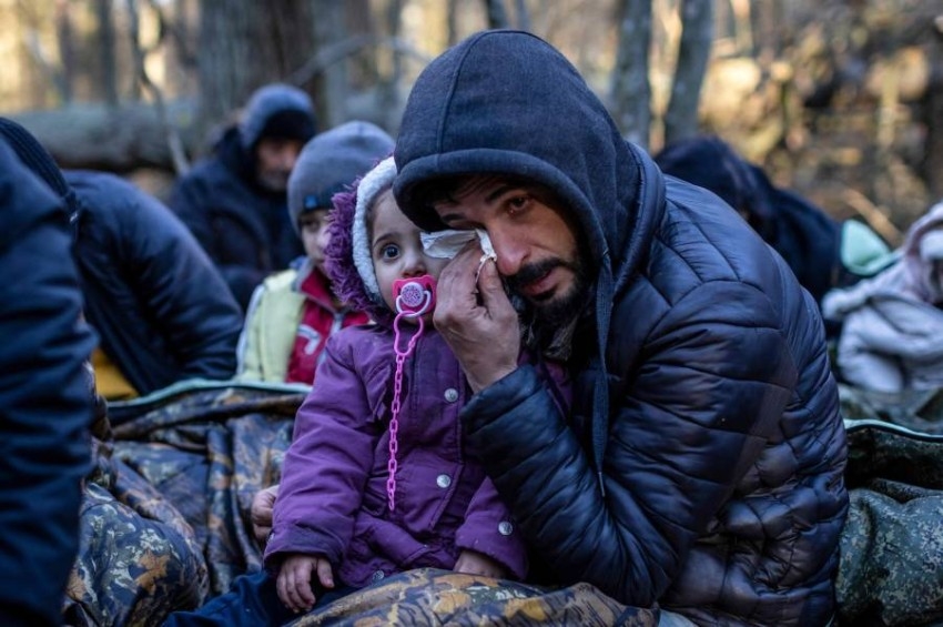 بالصور: أزمة المهاجرين تشتد وسط حرب كلامية بولندية-بيلاروسية