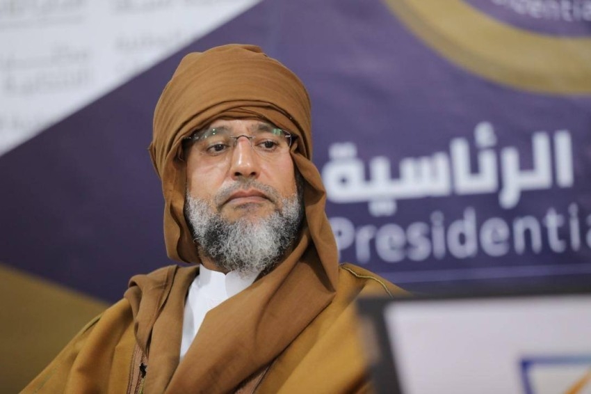 «عائد من الموت».. رسالة القذافي الابن من الترشح للرئاسة الليبية