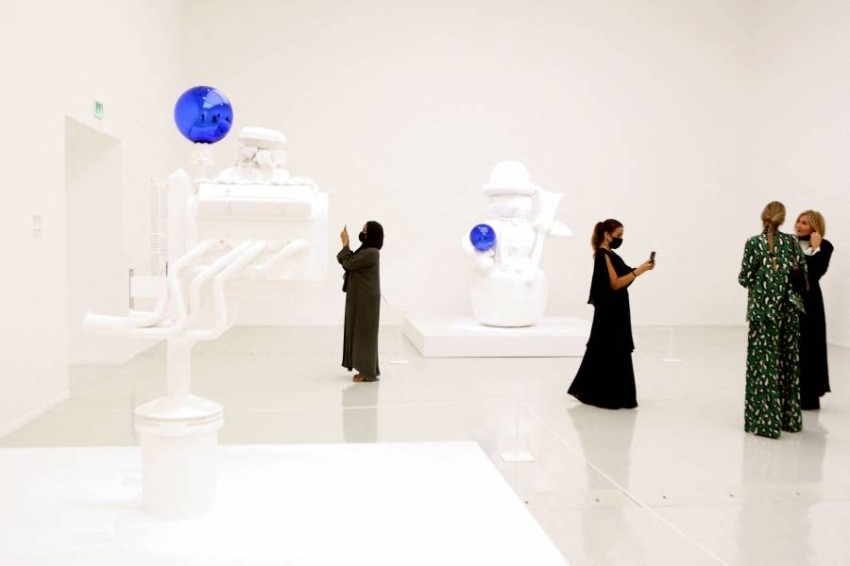 أعمال للفنان الأميركي جيف كونز في جاليري متاحف قطر - الرواق