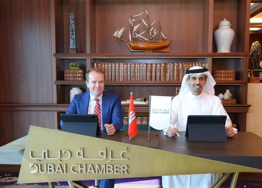 تفاهم بين «غرفة دبي» وغرفة تجارة هامبورغ لتعزيز الشراكة الاستراتيجية