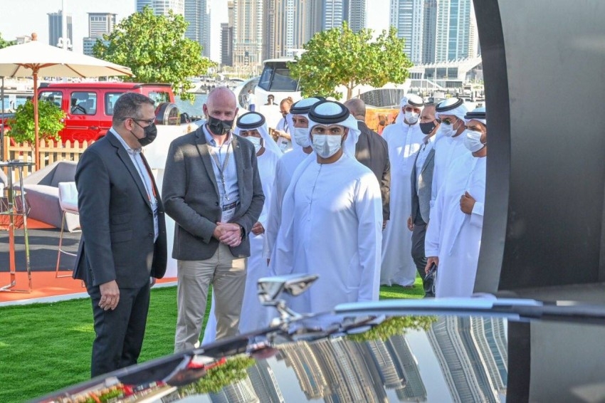 منصور بن محمد يفتتح معرض «نو فيلتر دبي»