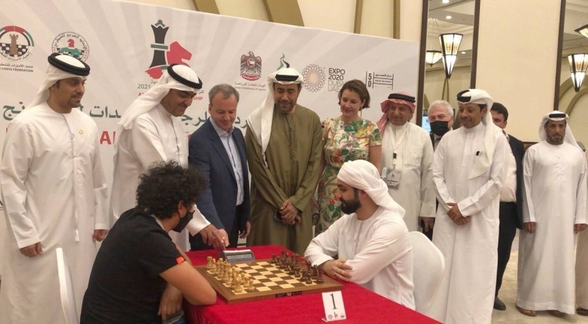 سعود المعلا يفتتح بطولة العرب للشطرنج بدبي بمشاركة 19 دولة