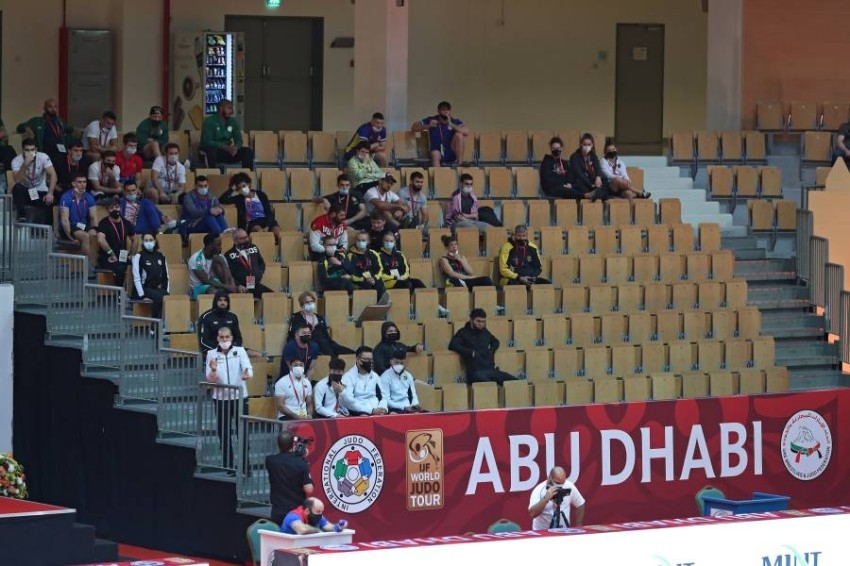 جانب من مباريات غراند سلام أبوظبي للجود 2021
