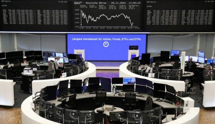 هبوط الأسهم الأوروبية بضغط مخاوف «أوميكرون»