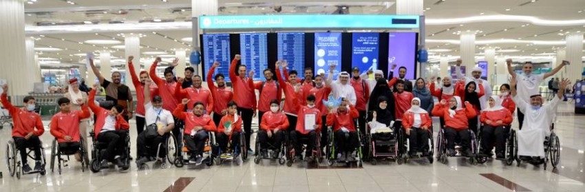 منتخب الإمارات للشباب يكمل تحضيراته للألعاب البارالمبية بالبحرين