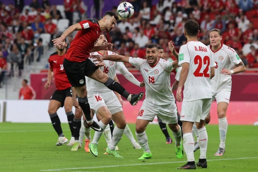 «أفشة» يقود مصر لفوز صعب على لبنان في كأس العرب