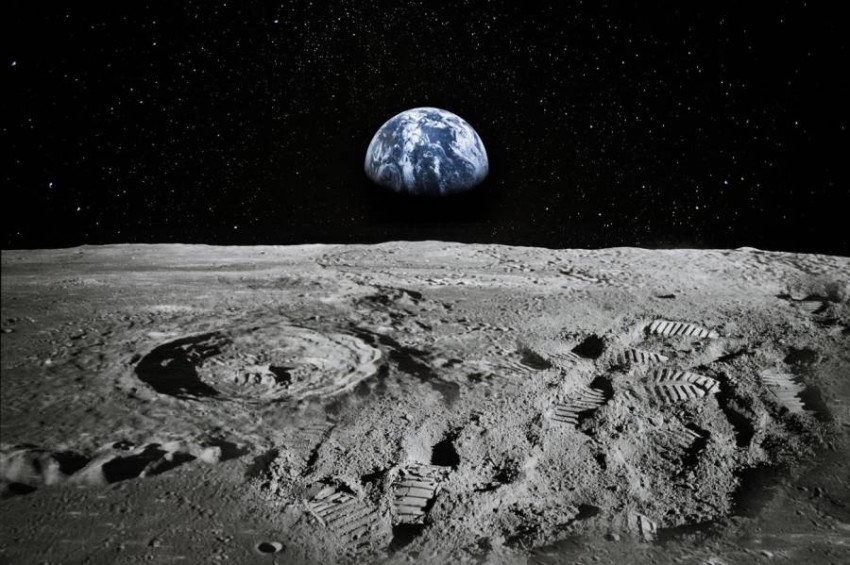 صخور القمر تخزن كميات هائلة من الأكسجين