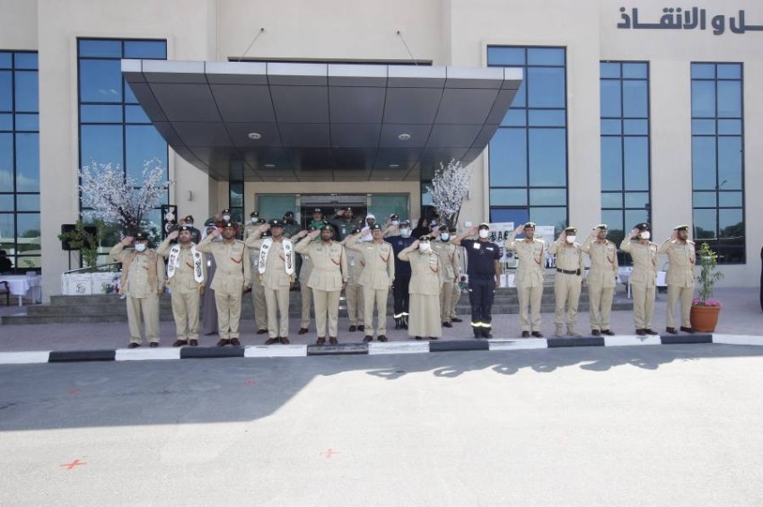 شرطة دبي تحتفل بعيد الاتحاد الخمسين