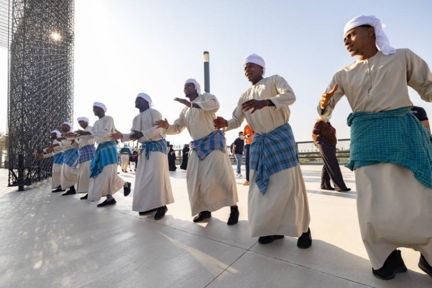 جناح الإمارات في إكسبو 2020 دبي يحتفي بعيد الاتحاد الخمسين
