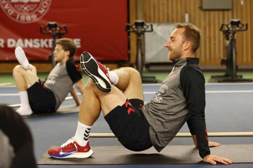 إريكسن يتدرب في الدنمارك للمرة الأولى منذ «الأزمة القلبية»