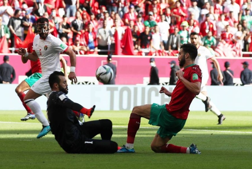 كأس العرب.. المغرب يقترب من ربع النهائي برباعية في الأردن