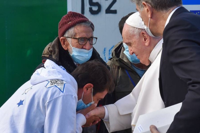 البابا فرنسيس: أزمة المهاجرين «انهيار حضاري»