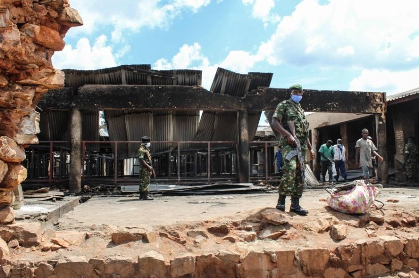 مقتل 38 شخصاً وإصابة 69 بجروح في حريق بسجن في بوروندي