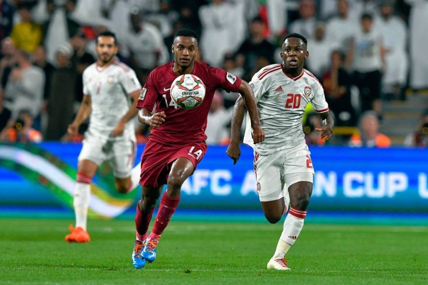 موعد مباراة الإمارات وقطر في كأس العرب 2021 والقنوات الناقلة