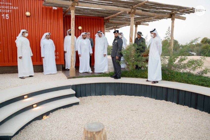 حمدان بن زايد يفتتح أحدث الوجهات السياحية البيئية للتخييم في إمارة أبوظبي