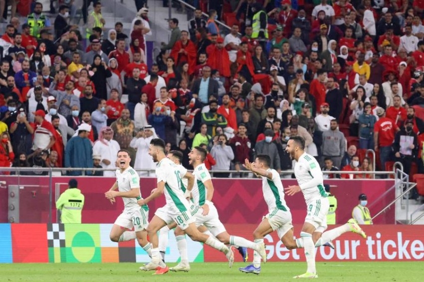 موعد مباراة الجزائر وقطر في نصف نهائي كأس العرب والقنوات الناقلة