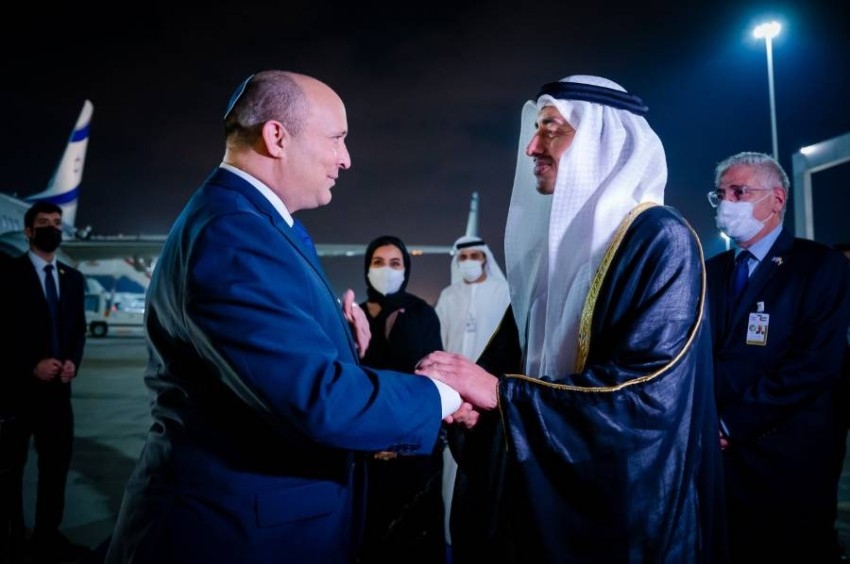 رئيس وزراء إسرائيل يصل إلى الإمارات