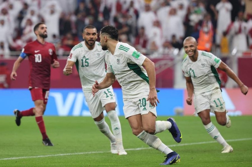 بعد لقاء دراماتيكي ....... الجزائر تقصي قطر وتبلغ نهائي كـأس العرب
