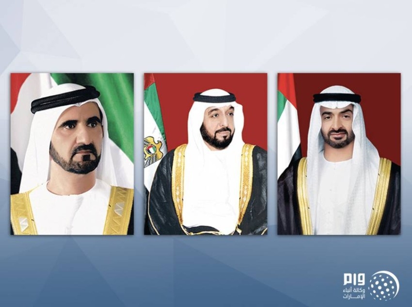 رئيس الدولة ونائبه ومحمد بن زايد يهنئون ملك البحرين باليوم الوطني