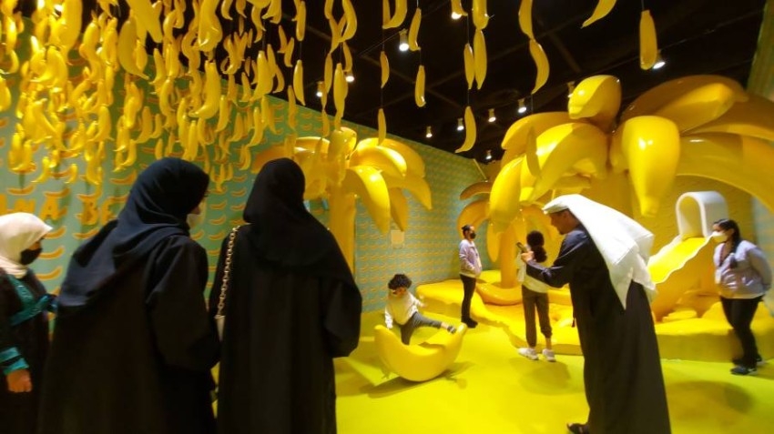 زوار مهرجان أم الإمارات يستكشفون عجائب عالم الحلويات