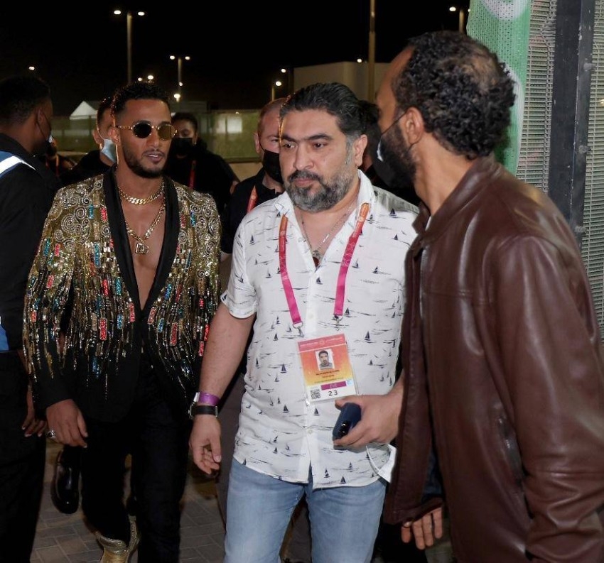 محمد رمضان على مسرح «اليوبيل» بإكسبو 2020 ويشكر شرطة دبي
