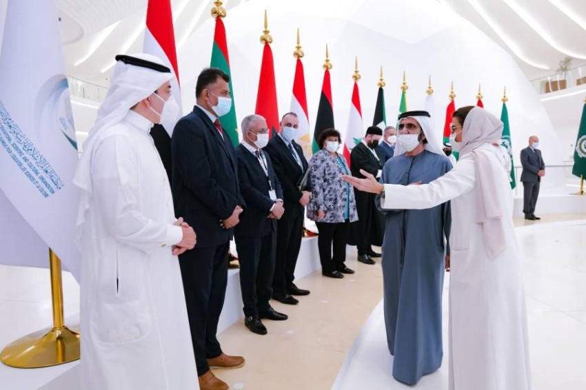 محمد بن راشد يشهد إطلاق «إعلان الإمارات للغة العربية»
